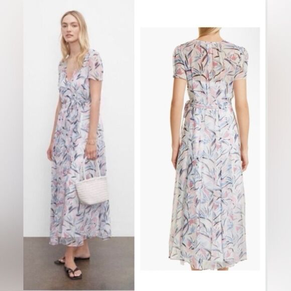 Club Monaco NWT Maxi Wrap Dress size 4 - Picture 1 of 11